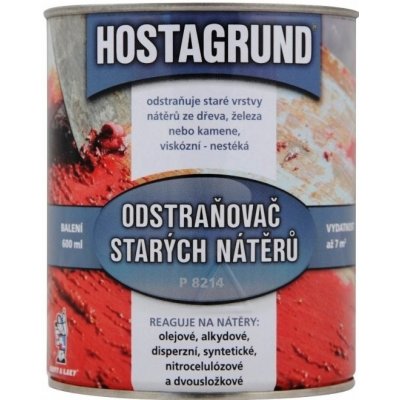Hostagrund odstraňovač nátěrů P8214 0,6 L – Hledejceny.cz