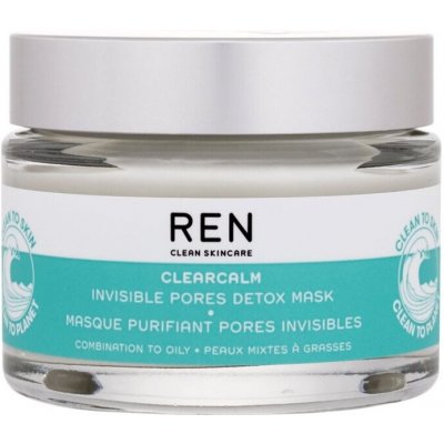 REN Clean Skincare Clearcalm Invisible Pores Detox Mask 50 ml – Zboží Mobilmania
