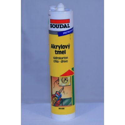 SOUDAL akrylový tmel 310g šedý