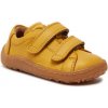 Dětské polobotky a mokasíny Froddo Sneakersy Barefoot Base G3130240-6 žlutá