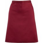 Premier Workwear Pracovní zástěra středně dlouhá PR151 Burgundy Pantone 216 70x50cm – Hledejceny.cz