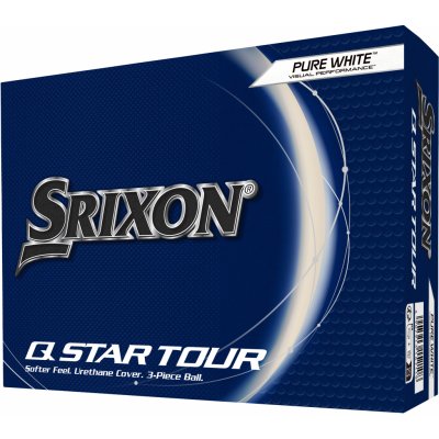 Srixon Q-Star Tour bílé 12 ks – Hledejceny.cz