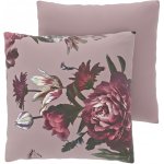 LIVARNO z mikrovláknitého saténu květiny/růžová 50 x 60 cm 2 ks – Zboží Mobilmania