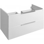 Bruckner NEON umyvadlová skříňka 76,5x45x35 cm, bílá 500.115.0 – Zboží Mobilmania