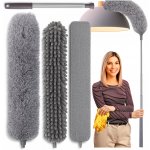 Mensen Teleskopická prachovka s dlouhou rukojetí 280 cm + 3 vyměnitelné nástavce XXL – Sleviste.cz