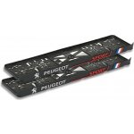 3D Podložka pod SPZ PEUGEOT SPORT (2ks) – Sleviste.cz
