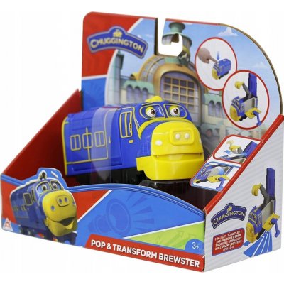 Chuggington Veselé vláčky mašinka Look Alive Bruno – Zboží Dáma Chuggington Veselé vláčky mašinka Look Alive Bruno – Zboží Dáma