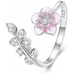 Mabell Dámský stříbrný prsten FIORA CZ221BSR438C45 – Zboží Mobilmania
