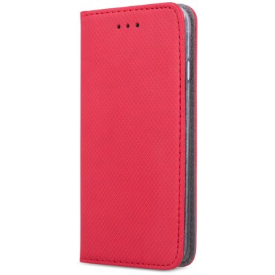Beweare Magnetické flipové iPhone 14 Pro Max - červené