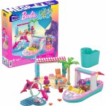 MEGA BLOKS Mega Construx Barbie Color Reveal Výzkum delfínů – Zboží Dáma