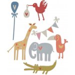 Sizzix Vyřezávací šablona Zvířátka 7 ks Thinlits – Hledejceny.cz