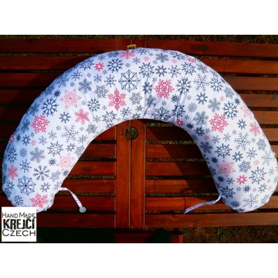 KHC Výhodný set 5ks Vločky Kojící těhotenský polštář Hnízdo pro miminko Zavinovačka Mantinel do postýlky Kapsář – Hledejceny.cz