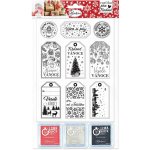 AladinE Razítka Stamp With Love Vánoční visačky – Zboží Dáma