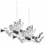 Springos CA1067 VÁNOČNÍ OZDOBY 13X7,5X2 CM 2 KS. – Hledejceny.cz