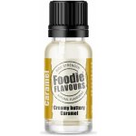 Foodie Flavours Přírodní koncentrované aroma 15 ml máslový karamel – Zboží Mobilmania