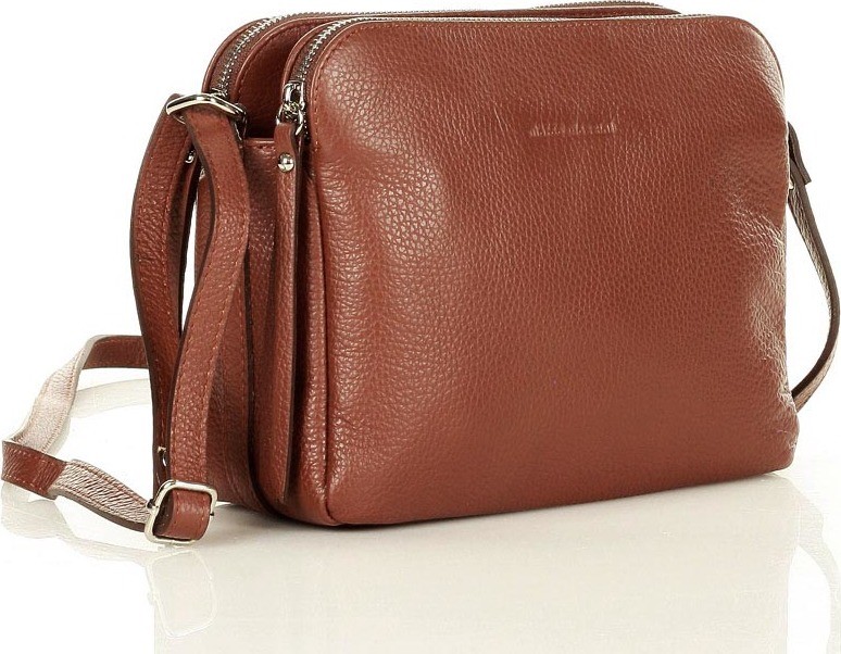 Mazzini Marco hnědá dvoukomorová crossbody L156Q