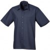 Pánská Košile Premier Workwear pánská košile s krátkým rukávem PR202 navy