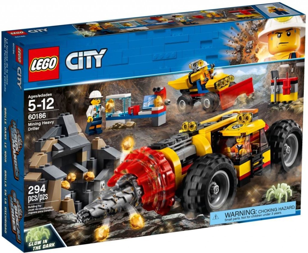 LEGO® City 60186 Důlní těžební stroj