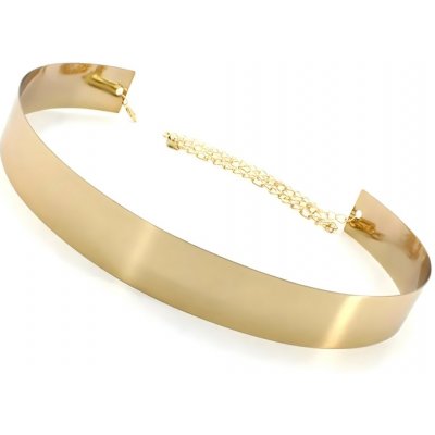 HARAHU Opasek IR-33072 - Zlatá/3,5cm – Zboží Živě