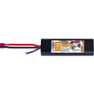 LiPo Racing baterie 7,4 V 5000 mAh 37 Wh v pevném pouzdře – Zboží Dáma