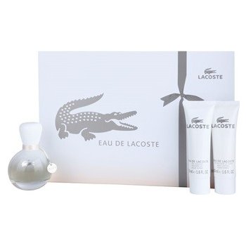 Lacoste Eau de Lacoste pour Femme V. EDP 50 ml + tělové mléko 50 ml + sprchový gel 50 ml dárková sada