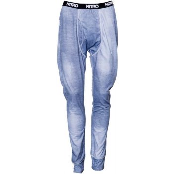 Nitro spodky 1ST LAYER LONG JONS PANTS denim print