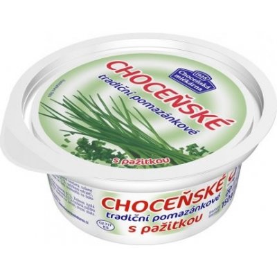 Choceňské tradiční Pomazánkové s pažitkou 150 g – Zbozi.Blesk.cz