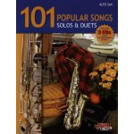 101 POPULAR SONGS SOLOS & DUETS + 3x CD pro altový saxofon – Zbozi.Blesk.cz