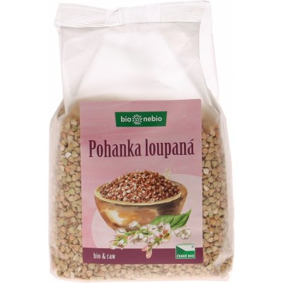BioNebio Bio loupaná pohanka česká 400 g – Zbozi.Blesk.cz