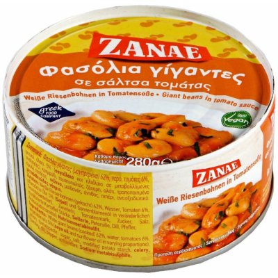 Zanae Gigantes obří fazole v tomatové omáčce 280 g – Zbozi.Blesk.cz