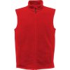 Pánská vesta Regatta Bodywarmer Micro Fleece červená