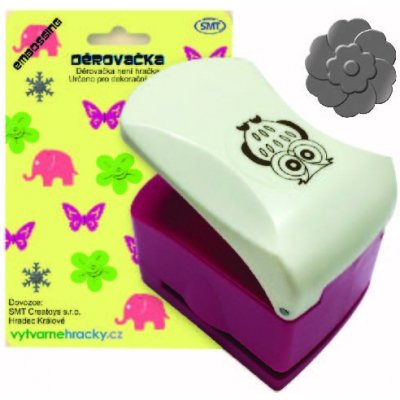 Děrovačka dekorační s embosing efektem květ 2 32 mm – Zbozi.Blesk.cz