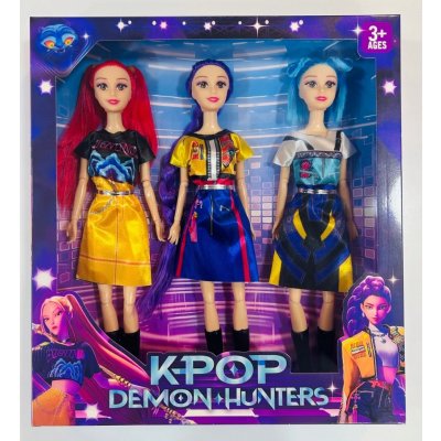 Kpop Demon Hunters panenky Rumi Zoey a Mira - lovkyně démonů – Sleviste.cz