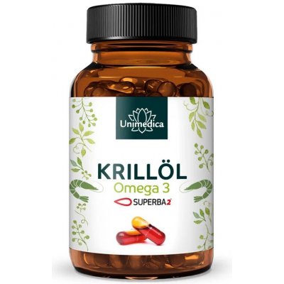 Unimedica Krilový olej Superba2 1000 mg 120 kapslí – Hledejceny.cz