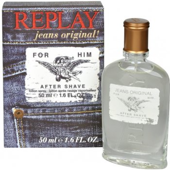 Replay Jeans Original For Him voda po holení 50 ml