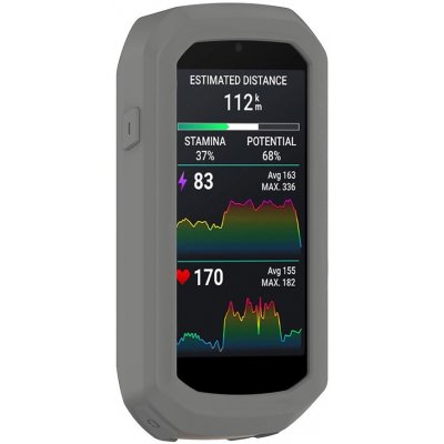 Accure silikonový obal na GPS cyklonavigaci Garmin Edge 1050 - tmavěšedý | Zboží Auto