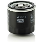 Olejový filtr MANN-FILTER W 67/1 (W67/1) | Zboží Auto