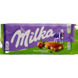 Milka Ganze Haselnüsse 100 g