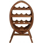 vidaXL Stojan na víno pro 13 lahví masivní akáciové dřevo – Zboží Dáma