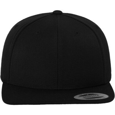 Flexfit Klasická Snapback s plastikovým zapínáním černá černá – Zbozi.Blesk.cz