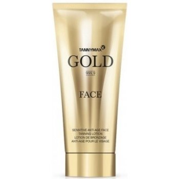 Tannymaxx Gold 999,9 krém na obličej pro urychlení opálení Sensitive Anti-Age Face 75 ml
