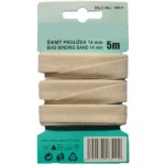 Šikmý proužek 14mm/5m barva 21 béžová – Zboží Mobilmania