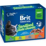 Brit Premium Cat Sterilised Liver 12 x 100 g – Hledejceny.cz