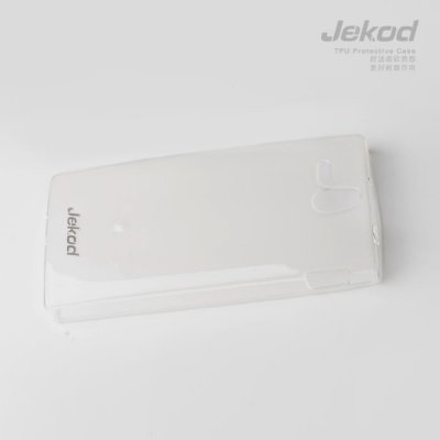 Pouzdro JEKOD TPU Ochranné Sony Xperia U ST25i bílé – Zboží Mobilmania