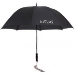 JuCad Telescopic Automatic Umbrella with Pin černá – Sleviste.cz