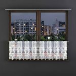 Dekorační metrážová vitrážová záclona INNES krémová výška 50 cm MyBestHome – Zboží Dáma