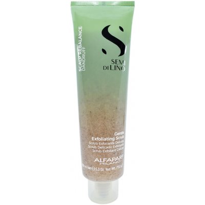 Alfaparf Milano Semi Di Lino Scalp Rebalance Dandruff Gentle Exfoliating Scrub 150 ml – Zboží Dáma