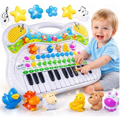 MalPlay Barevné varhany pro děti plastové vzdělávací – Sleviste.cz