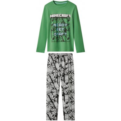 Chlapecké pyžamo zelená šedá – Sleviste.cz
