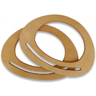 Guangzhou JINHAO Hardware Products CO.,LTD Rukojeti na tašku, 20*14 cm / přírodní – Hledejceny.cz